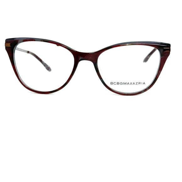Bcbgmaxazria ARIELLE WINE NAVY Womens Cat Eye Eyeglasses 51-17-130‎ 20589